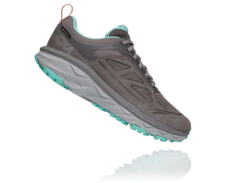 Hoka One One Trailsko Dame - Challenger Lav Gore-Tex - Grå - 802564LRP